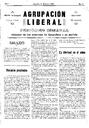 Agrupación Liberal, 21/11/1909, página 1 [Página]