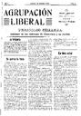 Agrupación Liberal, 28/11/1909 [Issue]