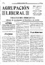 Agrupación Liberal, 5/12/1909 [Ejemplar]
