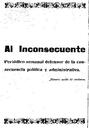 Al inconsecuente, 9/4/1916, page 4 [Page]