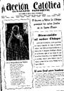 Boletín de Acción Católica, 30/3/1952, page 1 [Page]