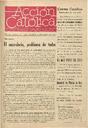Boletín de Acción Católica, 19/3/1960, página 1 [Página]