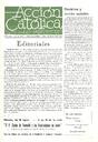 Boletín de Acción Católica, 7/8/1960, page 1 [Page]