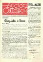 Boletín de Acción Católica, 4/9/1960, página 1 [Página]