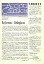 Boletín de Acción Católica, 25/9/1960 [Ejemplar]
