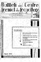 Butlletí del Centre Gremial de Granollers, 1/8/1933, página 1 [Página]