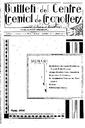 Butlletí del Centre Gremial de Granollers, 1/5/1934, page 1 [Page]