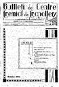 Butlletí del Centre Gremial de Granollers, 1/10/1934, página 1 [Página]