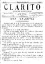 Clarito, 19/11/1916, página 1 [Página]