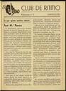 Club de Ritmo, núm. 2, 1/5/1946, pàgina 1 [Pàgina]