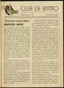 Club de Ritmo, núm. 3, 1/6/1946, pàgina 1 [Pàgina]