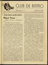 Club de Ritmo, núm. 4, 1/7/1946, pàgina 1 [Pàgina]