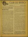 Club de Ritmo, núm. 7, 1/11/1946, pàgina 1 [Pàgina]