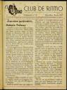 Club de Ritmo, 1/3/1947, page 1 [Page]