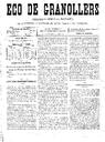 Eco de Granollers, 10/12/1882, pàgina 1 [Pàgina]