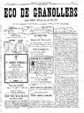 Eco de Granollers, 14/1/1883, pàgina 1 [Pàgina]