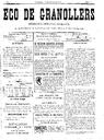 Eco de Granollers, 11/2/1883, página 1 [Página]