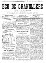 Eco de Granollers, 18/3/1883 [Ejemplar]