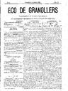 Eco de Granollers, 8/4/1883 [Issue]