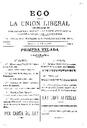 Eco de la Unión Liberal, 9/7/1893 [Exemplar]