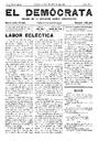 El Demòcrata, 19/12/1915, pàgina 1 [Pàgina]