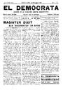El Demòcrata, 26/12/1915, pàgina 1 [Pàgina]
