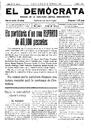 El Demòcrata, 17/9/1916, pàgina 1 [Pàgina]