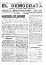 El Demòcrata, 16/7/1922, pàgina 1 [Pàgina]