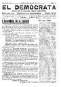 El Demòcrata, 29/10/1922, pàgina 1 [Pàgina]