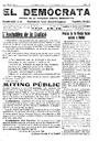 El Demòcrata, 12/11/1922, pàgina 1 [Pàgina]