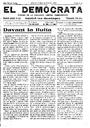 El Demòcrata, 21/1/1923, pàgina 1 [Pàgina]