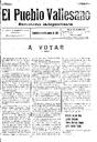 El Pueblo Vallesano, 11/11/1905 [Ejemplar]