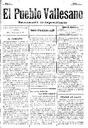 El Pueblo Vallesano, 25/11/1905, pàgina 1 [Pàgina]