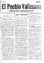 El Pueblo Vallesano, 9/12/1905, pàgina 1 [Pàgina]
