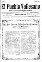 El Pueblo Vallesano, 23/12/1905, pàgina 1 [Pàgina]