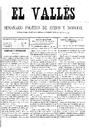 El Vallés. Semanario político de avisos y noticias, 4/3/1888 [Issue]