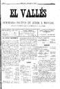 El Vallés. Semanario político de avisos y noticias, 8/4/1888 [Ejemplar]