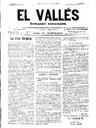 El Vallès. Setmanari autonomista, 7/7/1906, page 1 [Page]