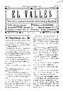 El Vallés. Periódico independiente de avisos y noticias, 9/4/1911 [Exemplar]