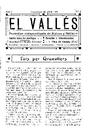 El Vallés. Periódico independiente de avisos y noticias, 16/4/1911, page 1 [Page]