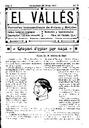 El Vallés. Periódico independiente de avisos y noticias, 28/5/1911 [Exemplar]