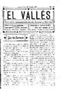 El Vallés. Periódico independiente de avisos y noticias, 25/6/1911, page 1 [Page]
