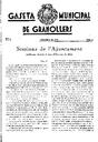 Gaseta Municipal de Granollers, 1/12/1932, page 1 [Page]