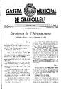 Gaseta Municipal de Granollers, 1/1/1933, page 1 [Page]