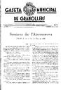 Gaseta Municipal de Granollers, 1/7/1933, page 1 [Page]
