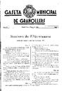 Gaseta Municipal de Granollers, 1/1/1934 [Issue]