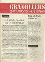 Granollers Comunidad Cristiana, 30/10/1960 [Issue]