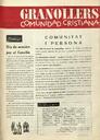 Granollers Comunidad Cristiana, 22/1/1961 [Issue]