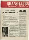 Granollers Comunidad Cristiana, 23/4/1961, page 1 [Page]