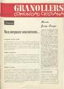 Granollers Comunidad Cristiana, 7/5/1961 [Issue]